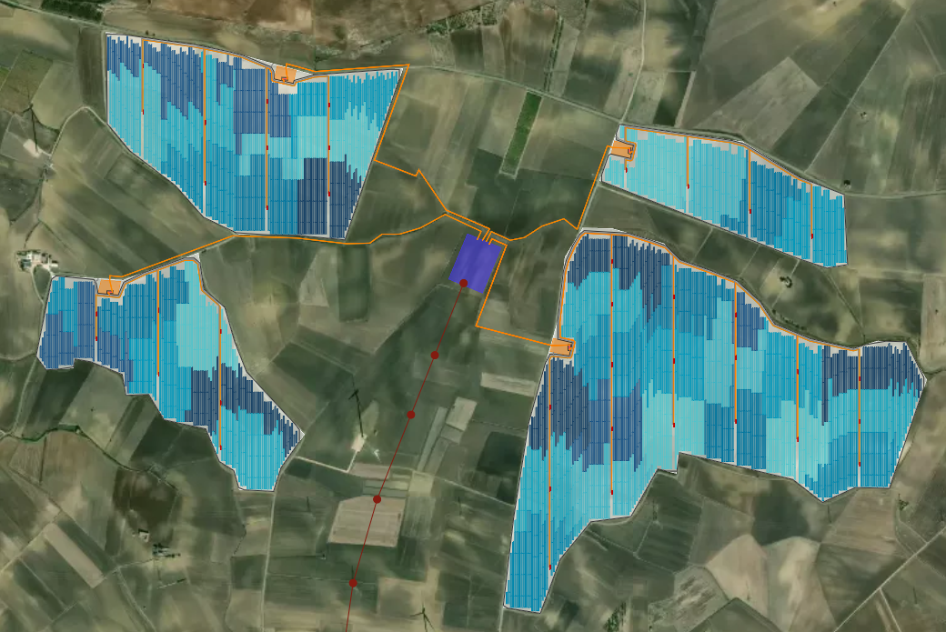 What are the power distribution strategies I can use to evacuate the PV